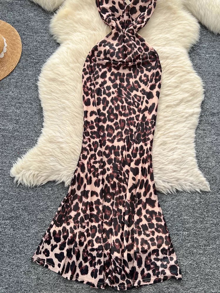 Double trouble halter dress CD785 images